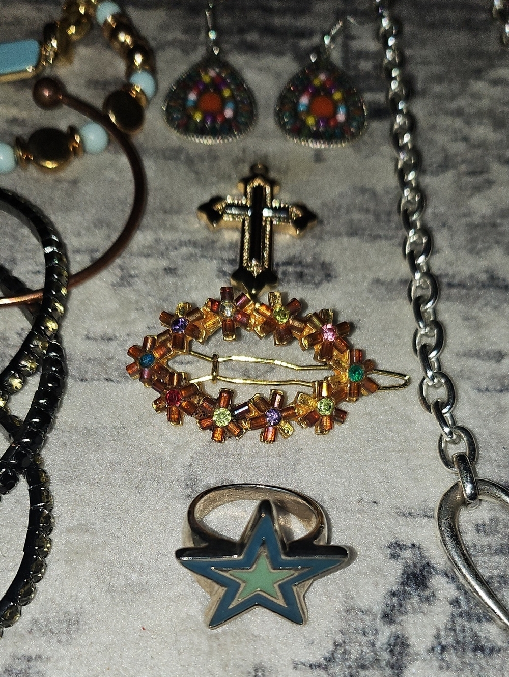 Jewelry Bundle 13 Items Assorted Jewelry Set - Picture 4 of 11